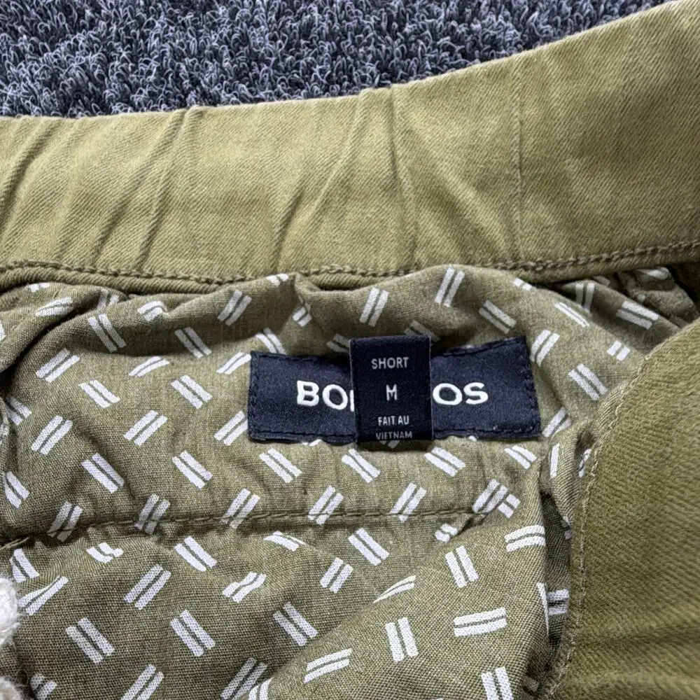 Bonobos Men's Slim Tapered Chino Pants Green 32 Twill Cotton Stretch